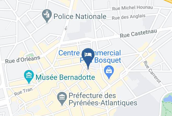Pyrenees Atlantiques - Hotel Ibis Pau Centre Maps