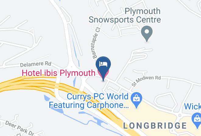 Plymouth - Hotel Ibis Plymouth Maps