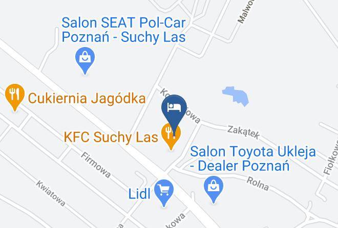 Hotel Ibis Poznan Polnoc Map