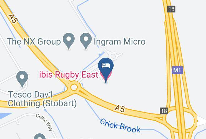 Northants - Ibis Rugby East Maps