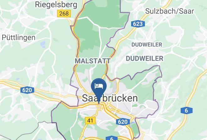 Hotel Ibis Saarbruecken City Map