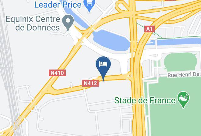 Seine St Denis - Hotel Ibis Saint Denis Stade Ouest Maps