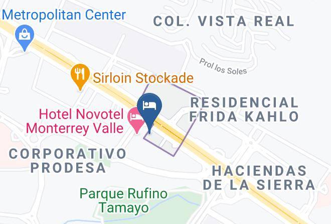 San Pedro Garza Garcia - Ibis Monterrey Valle Maps
