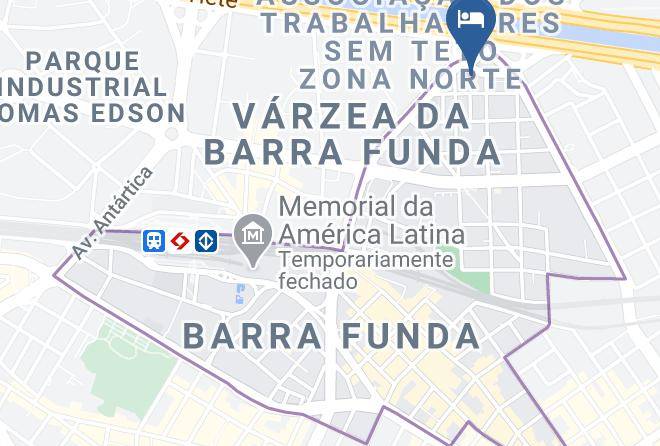 Sao Paulo Santa Cecilia - Ibis Sao Paulo Barra Funda Maps