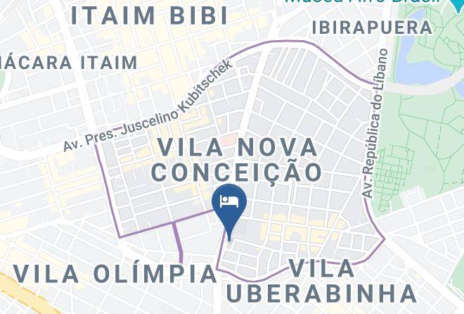 Sao Paulo Moema - Hotel Ibis Sao Paulo Ibirapuera Maps