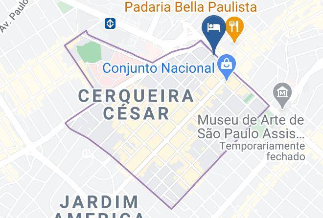 Sao Paulo Jardim Paulista - Hotel Ibis Sao Paulo Paulista Maps
