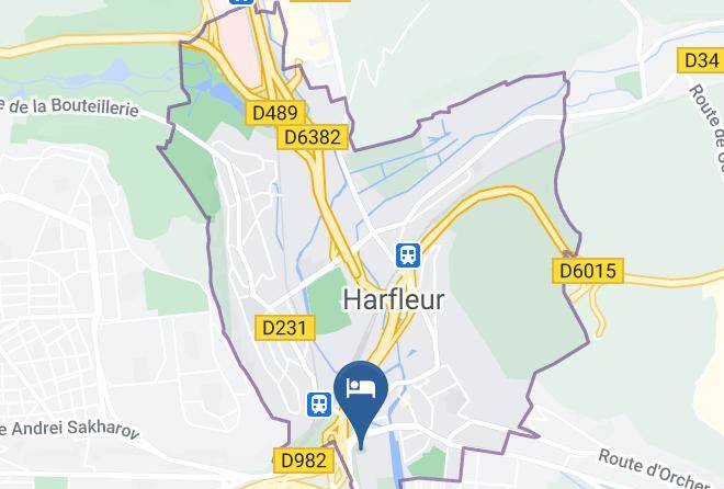 Seine Maritime - Ibis Le Havre Sud Harfleur Maps