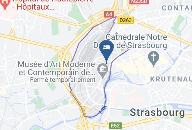 Bas Rhin - Ibis Strasbourg Centre Petite France Maps
