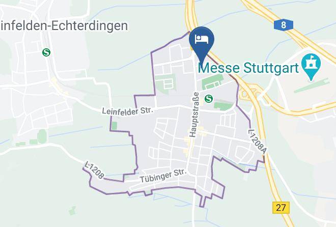Esslingen - Ibis Stuttgart Airport Messe Maps