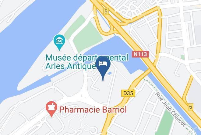Bouches Du Rhone - Hotel Ibis Styles Arles Palais Des Congres Maps