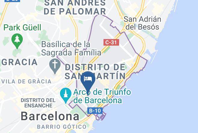 Barcelona - Hotel Ibis Styles Barcelona City Bogatell Maps