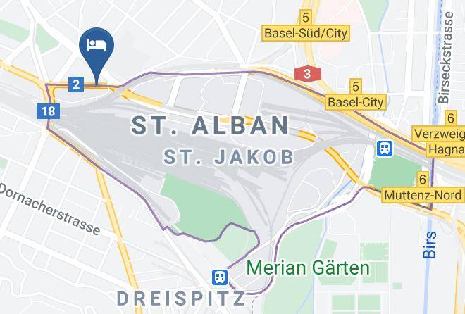 Basel - Hotel Ibis Styles Basel City Maps