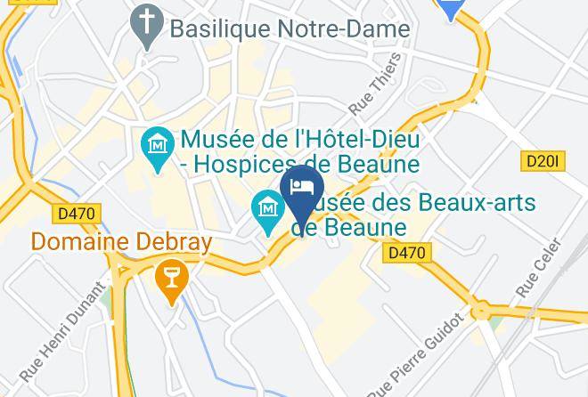 Cote D Or - Hotel Ibis Styles Beaune Centre Maps