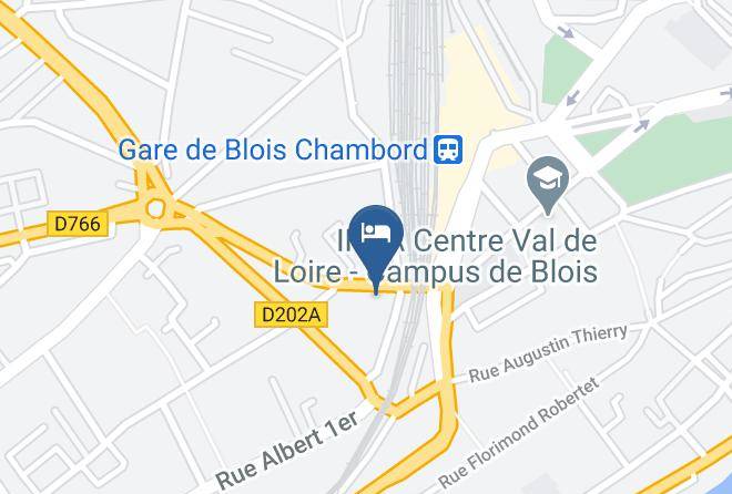 Loir Et Cher - Hotel Ibis Styles Blois Centre Gare Maps