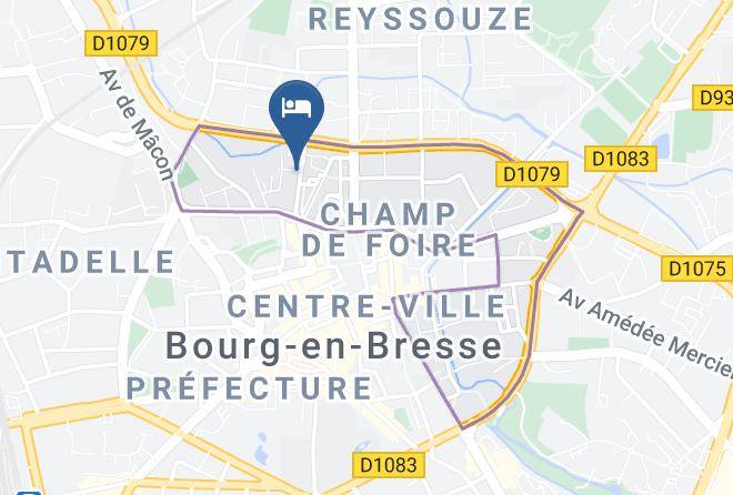 Ain - Ibis Styles Bourg En Bresse Maps