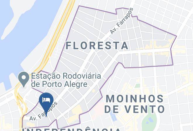 Porto Alegre - Hotel Ibis Styles Centro Maps