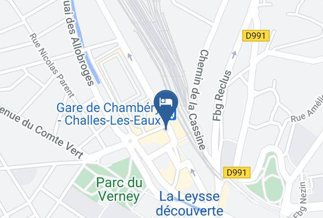 Savoie - Hotel Mercure Chambery Centre Maps