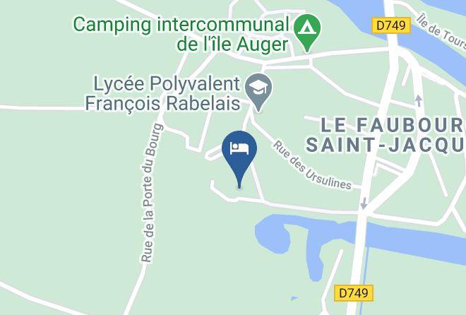 Indre Et Loire - Ibis Styles Chinon Maps