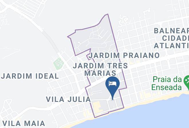 Guaruja - Delphin Surf Hotel Maps