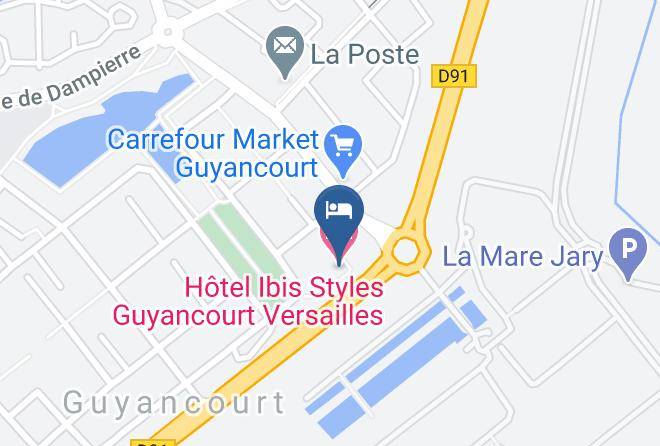 Yvelines - Ibis Styles Guyancourt Versailles Maps