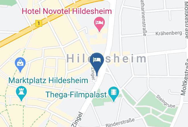 Hey Lou Hotel Hildesheim Map