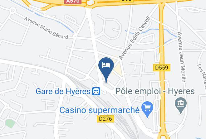 Var - Ibis Styles Hyeres Rooftop & Spa Maps