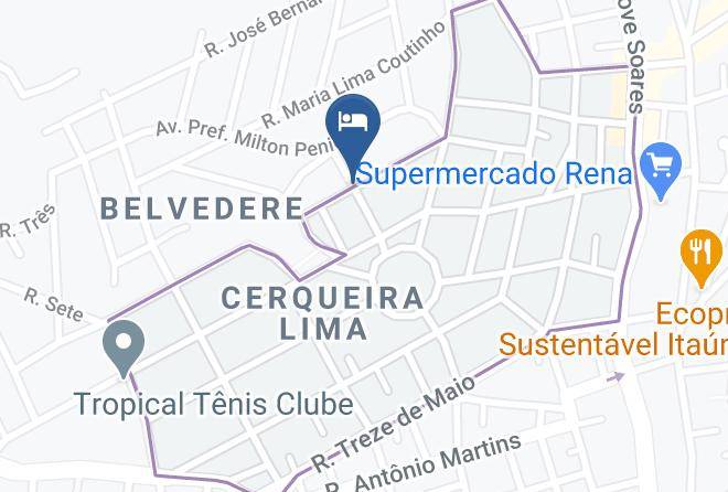Itauna - Hotel Ibis Styles Itauna Maps