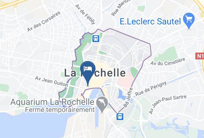 Charente Maritime - Hotel Ibis Styles La Rochelle Centre Maps