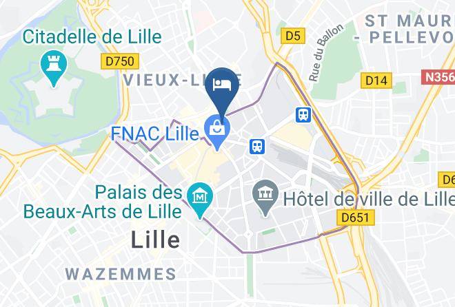 Nord - Hotel Mercure Lille Centre Grand Place Maps