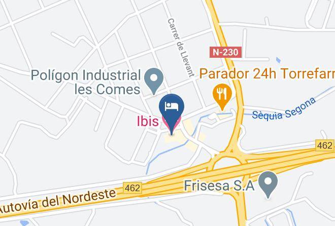 Lleida - Ibis Styles Lleida Torrefarrera Maps