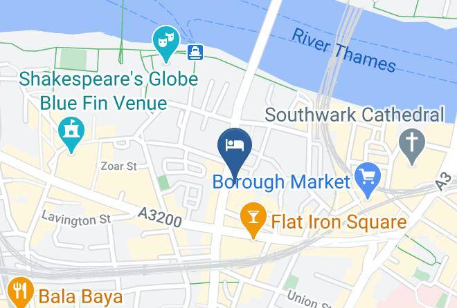 London - Ibis Styles London Southwark Near Borough Market Maps