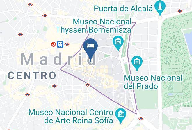 Madrid - Hotel Ibis Styles Madrid Prado Maps