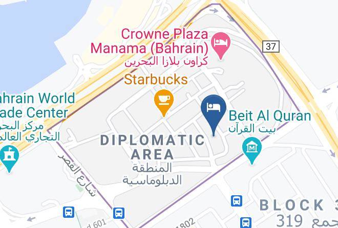 Manama - Ibis Styles Manama Diplomatic Area Maps