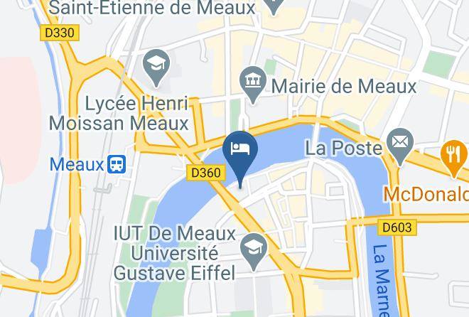 Seine Et Marne - Hotel Ibis Styles Meaux Centre Maps