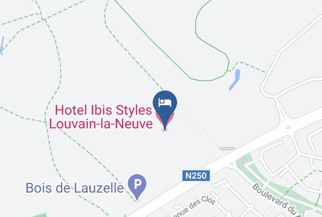Brabant - Ibis Styles Louvain La Neuve Hotel & Events Maps