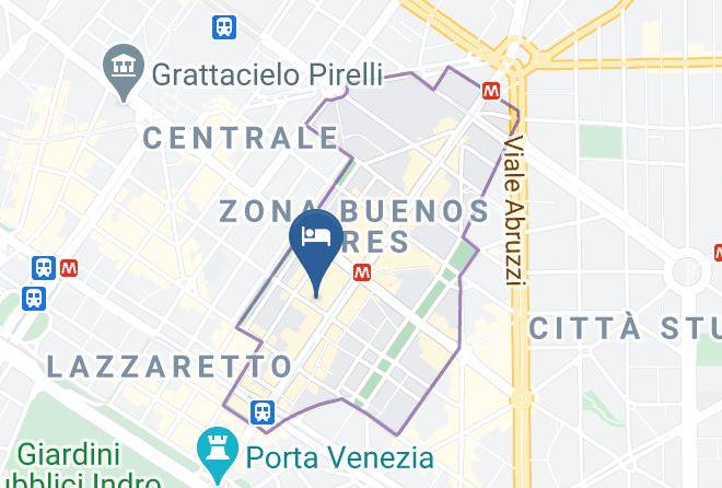 Milan - Hotel Ibis Styles Milano Centro Maps