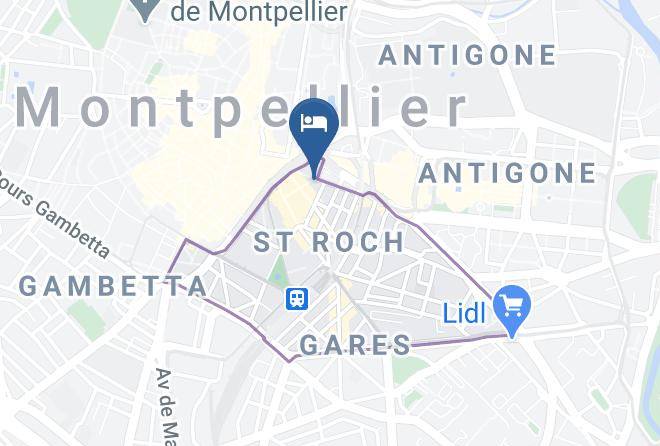 Herault - Hotel Ibis Styles Montpellier Centre Comedie Maps