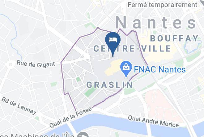 Loire Atlantique - Hotel Ibis Styles Nantes Centre Place Graslin Maps