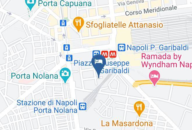 Naples - Ibis Styles Napoli Garibaldi Maps