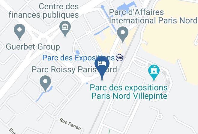 Seine St Denis - Hotel Ibis Styles Parc Des Expositions De Villepinte Maps