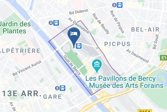 Paris - Ibis Styles Paris Bercy Maps