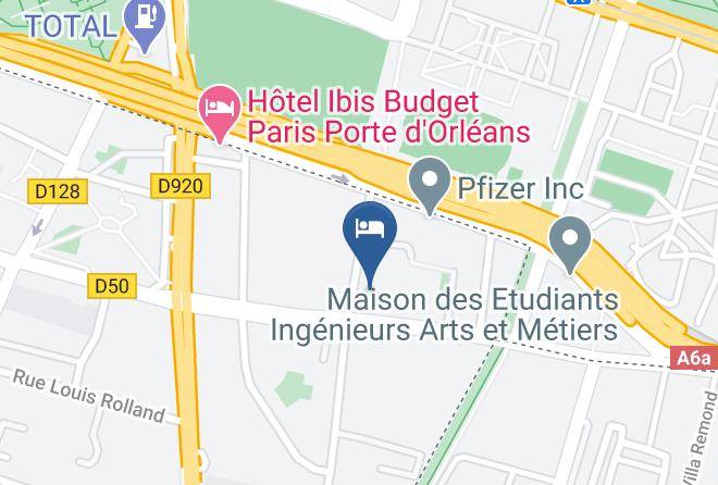 Hauts De Seine - Hotel Mercure Paris Porte D'orleans Maps