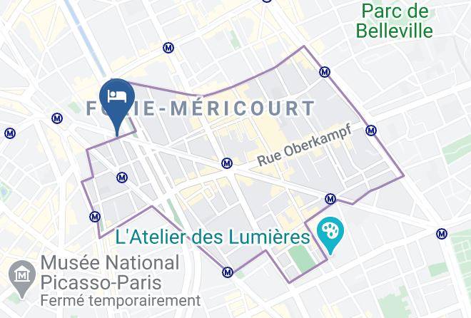 Ibis Avenue De La Republique Map