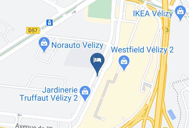 Yvelines - Hotel Ibis Styles Paris Velizy Maps