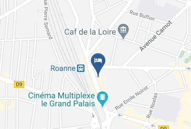 Loire - Ibis Styles Roanne Centre Gare Maps