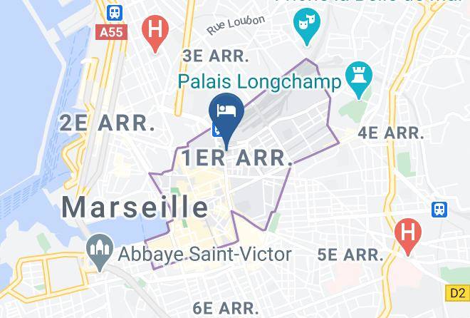 Bouches Du Rhone - Ibis Styles Marseille Gare Saint Charles Maps