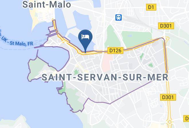 Ille Et Vilaine - Hotel Ibis Styles Saint Malo Port Maps