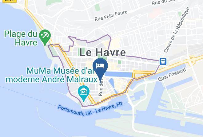 Seine Maritime - Ibis Styles Le Havre Centre Auguste Perret Maps
