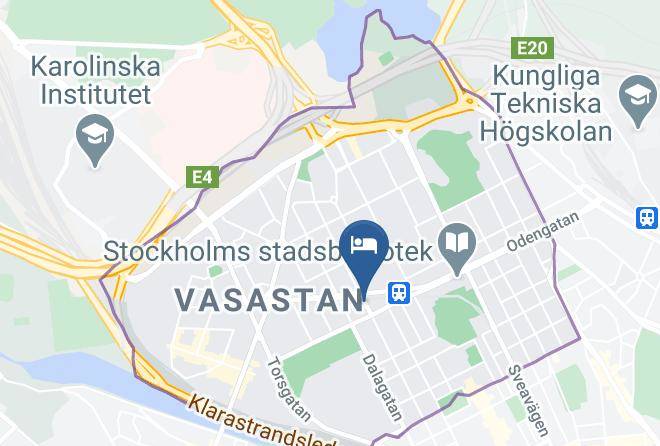 Ibis Styles Stockholm Odenplan Map