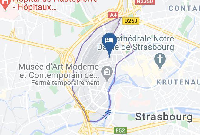 Bas Rhin - Ibis Styles Strasbourg Centre Gare Maps